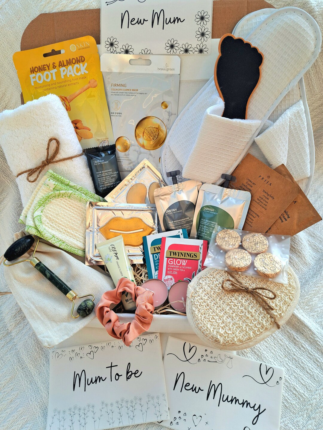 New Mum Pamper Hamper Gift Box, Mum to Be Spa Gift Hamper, New Mum Gift Set, Self Care Package