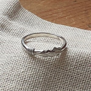 Silver Oak leaf Ring, Handmade Sterling Silver Leaf Ring, Celtic Oak Silver Ring, Silver Leaf Ring, Handmade Nature Ring, Silver Acorn Ring