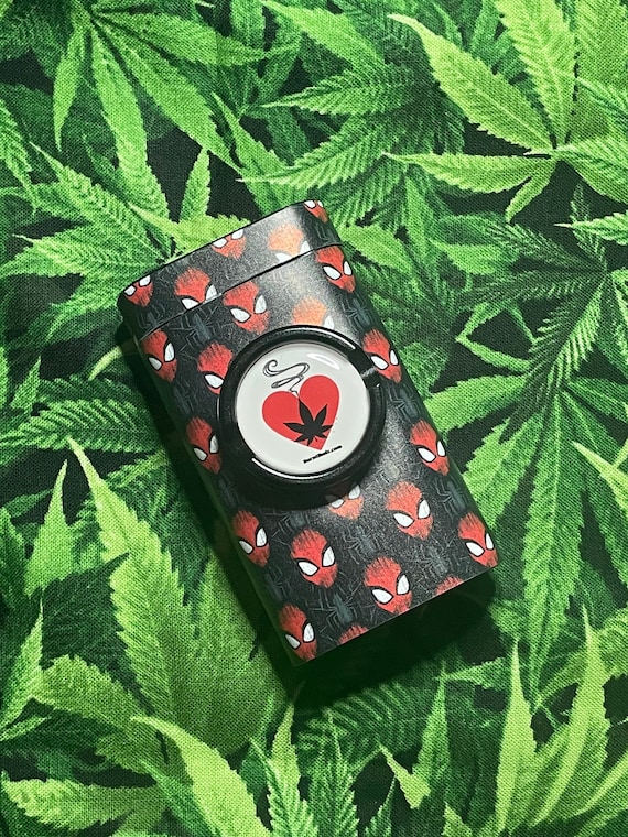 Spider Removable Dugout Grinder Wrapz for Burntbudz Dugouts - Custom Sizes Available