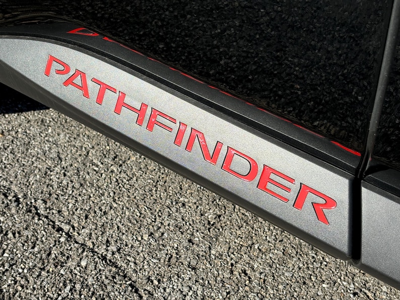 Premium Decal for 2022-2026 Nissan Pathfinder S, SV and SL- Rocker Area ...