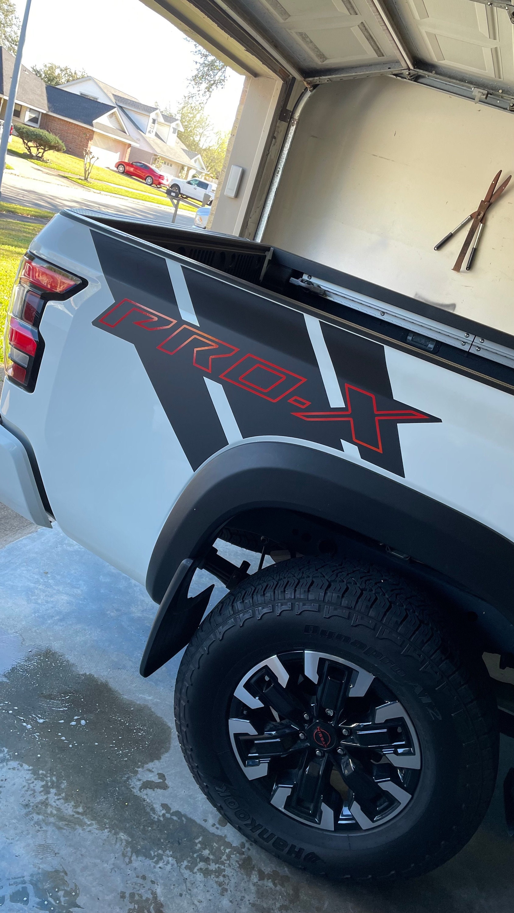 Graphics for 2022 Nissan Frontier ProX Rear Quarter Fender Flare