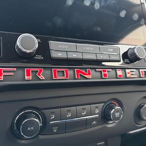 Premium Interior Graphic compatible with the 2025 Nissan Frontier SV, SL, S Model. Installation Video Included. Extra Set Included!