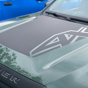 Graphics for 2022-2025 Nissan Frontier Hood Stripes, Decal, Sticker S,SV, Pro4X Pro-X