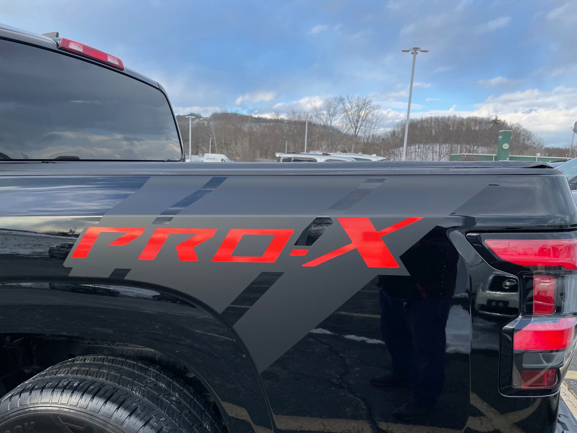 Graphics for 2022 Nissan Frontier ProX Rear Quarter Fender Flare