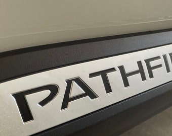 Premium Decal for 2022-2025 Nissan Pathfinder -Platinum model only- Rocker area w/ FREE LIFETIME REPLACEMENT sticker, graphic, indent