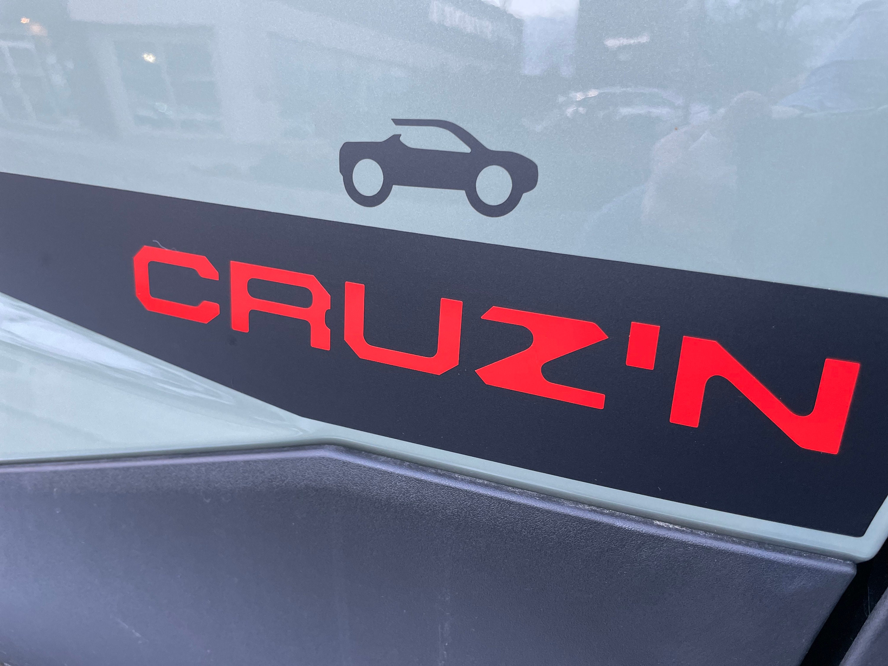 Premium Cruz'n Rocker Stripe for 2022-25 Hyundai Santa Cruz Graphic Sticker Customizable