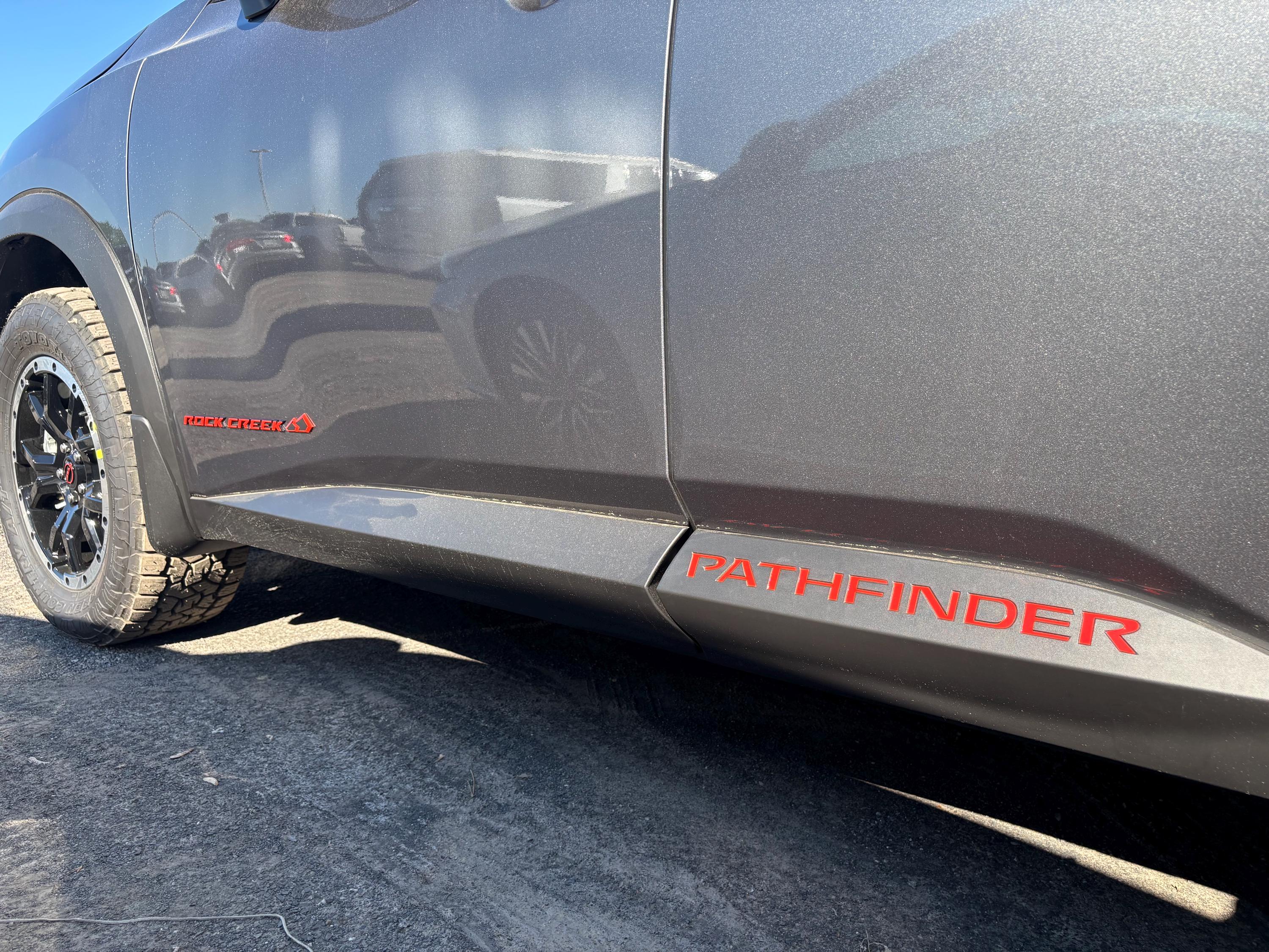 Premium Decal for 2022-2026 Nissan Pathfinder S, SV and SL- Rocker