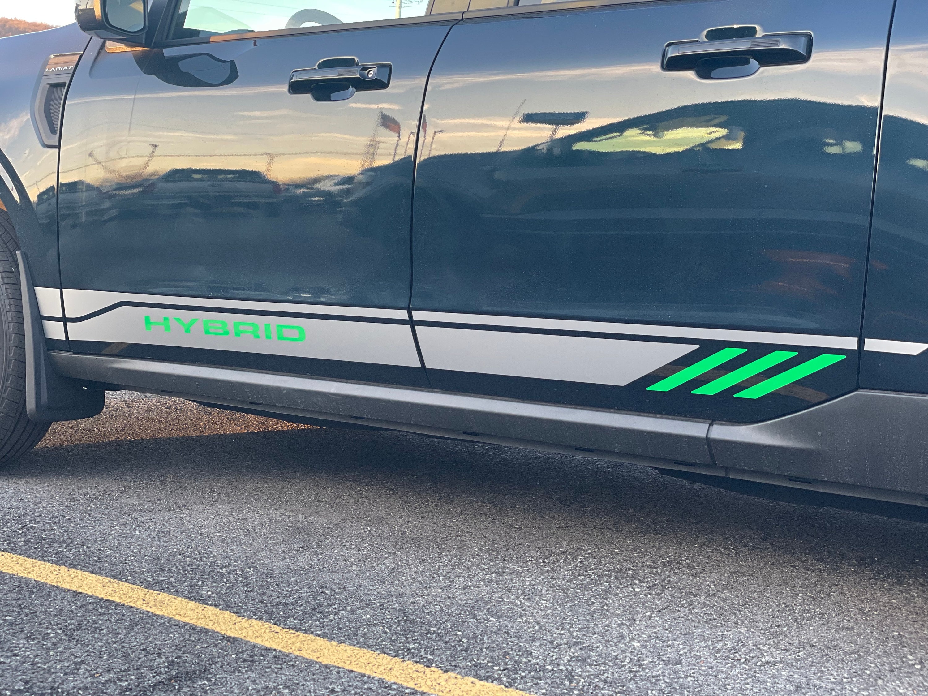 Rocker Graphics Premium Hybrid Rocker Graphics for a 2022-24 Compact Pick-up ...