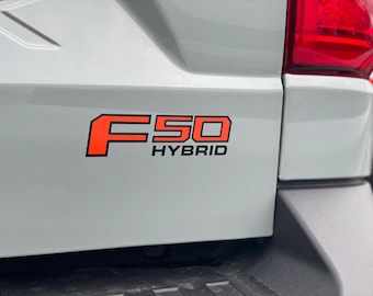 Tailgate Two Color Decal by LUDesignsNY Custom Created & sized to fit a 22-26 Ford Maverick. Preassembled, Video and Extra Graphic Included.