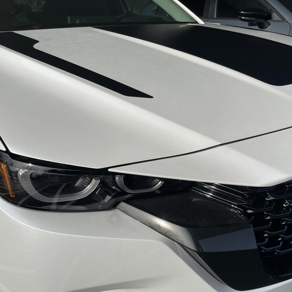 Premium Hood Stripes Compatible with the 2023-24 Mazda CX-50 Meridian Graphics. Customizable! Installation Video Included.