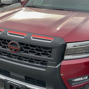 Grille Graphic Decal compatible with the 2025 Nissan Frontier Pro-4x, Pro-X, SV, SL, S  Installation Video Included!