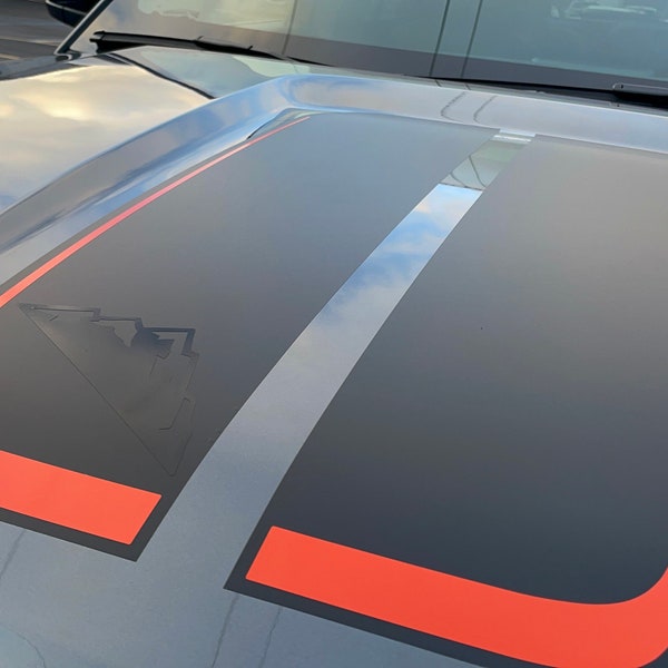 Hood Graphics by LUDesignsNY for 2020-2024 Ford Explorer ST Timberline XLT Platinum King Ranch ST Line Limited