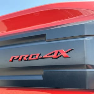 Autocollant haut de gamme pour Nissan Frontier Tailgate Pro-X et Pro-4X 2025-2026 avec vidéo d'installation de remplacement gratuite à vie incluse !