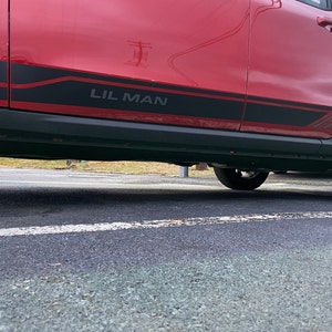 Premium Customizable Rocker Stripes for 2022-24 Ford Maverick Stripes XLT Hybrid Eco Boost Tremor Installation video included with purchase!