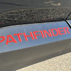 Premium Decal for 2022-2026 Nissan Pathfinder S, SV and SL- Rocker Area ...