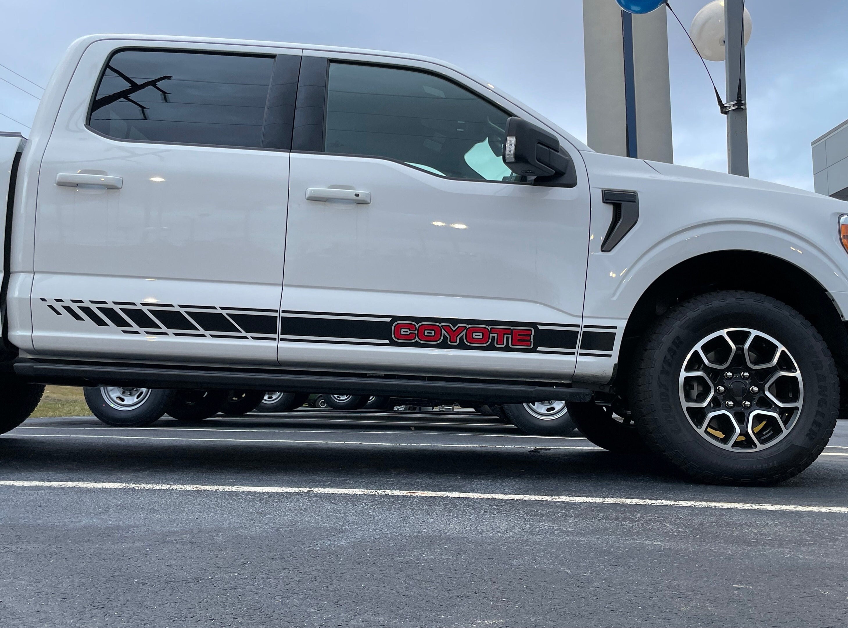 Ford Graphics Rocker Panel Decals Rocker Stripe Decals by Ludesignsny Custom Created & Sized to Fit on a ...