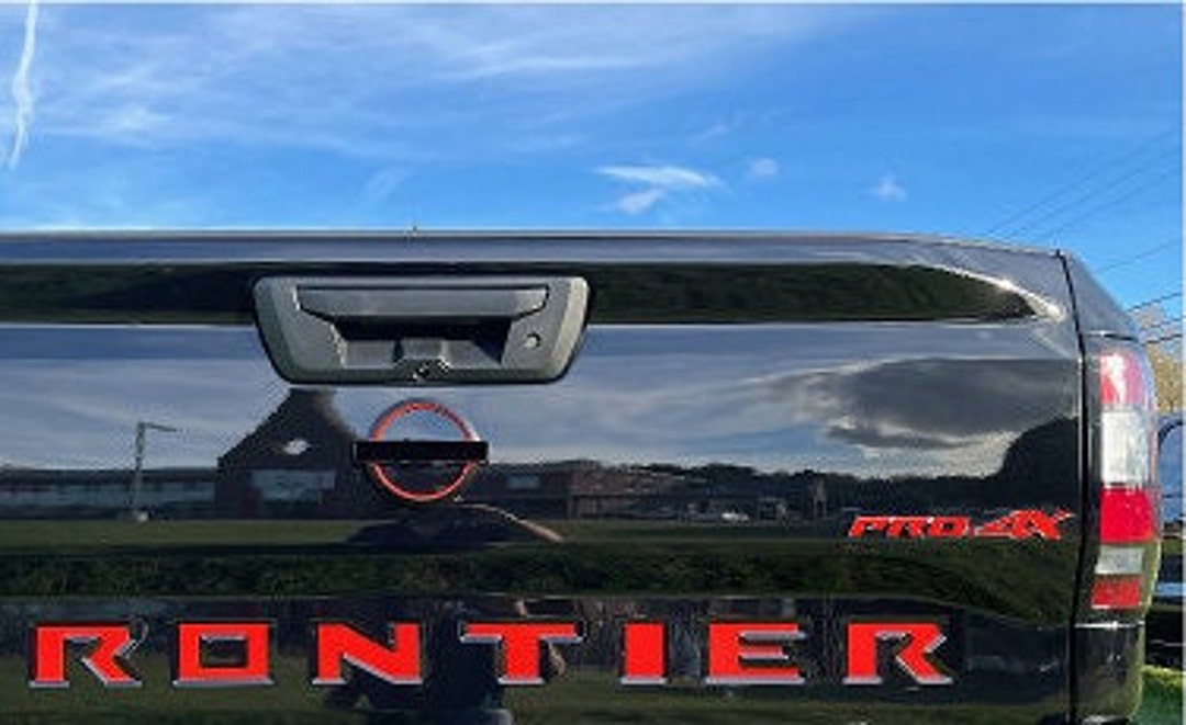 Premium Decal for 2022 2023 Nissan Frontier Rear Tailgate W
