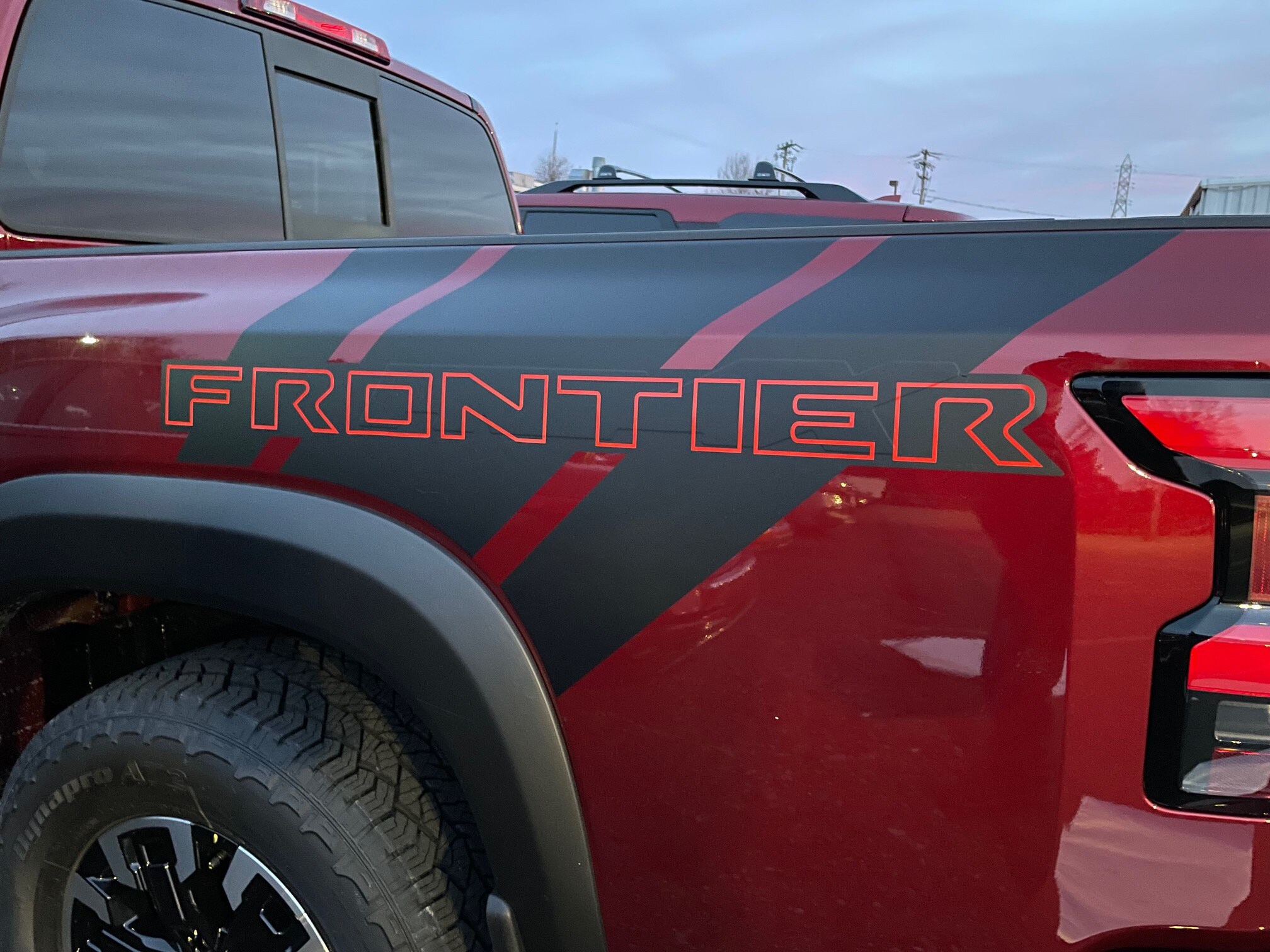 Graphics for 2022 Nissan Frontier Rear Quarter fender Flare Etsy Canada