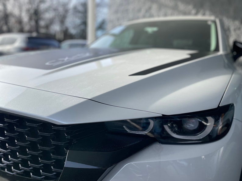Premium Cast Vinyl Hood Stripes Compatible With the 2023-26 Mazda CX-50 ...