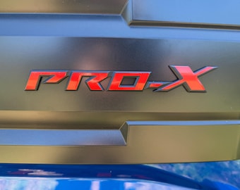 Achterklepsticker voor 2025-26 Nissan Frontier-achterklep Pro-X en Pro-4X met GRATIS LEVENSLANGE VERVANGING Installatievideo inbegrepen!