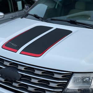 Hood Graphics by LUDesignsNY Custom Create & sized to fit a 2011-2019 Explorer XLT Limited Platinum Sport