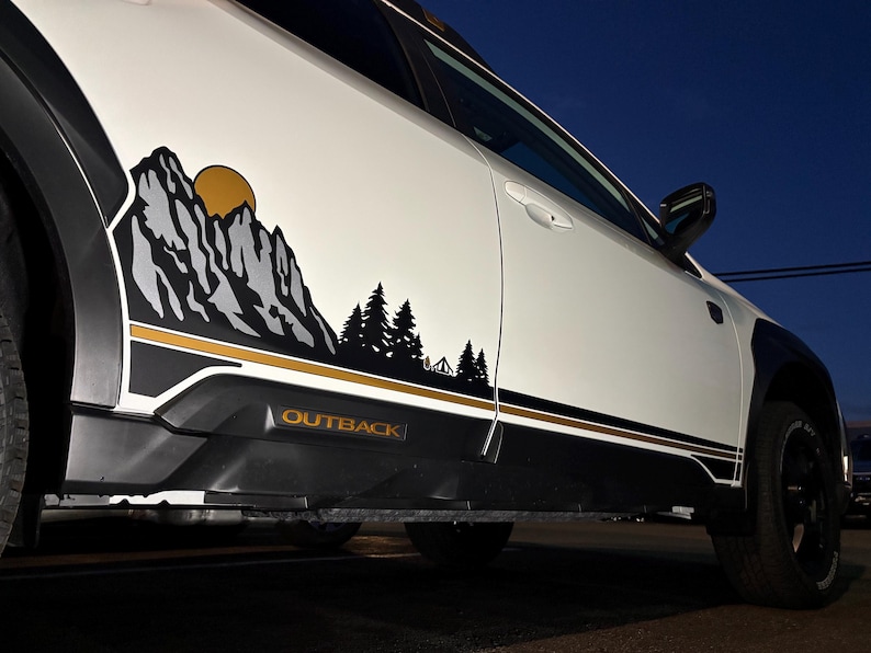 Outback Decals Mountain Camping Graphics by Ludesignsny Custom Created & Sized to Fit ...