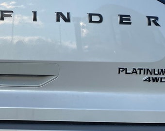 Premium patroonstickers voor de Nissan Pathfinder-achterklep 2022-26, met GRATIS LEVENSLANGE VERVANGING. Extra set inbegrepen! Installatievideo inbegrepen