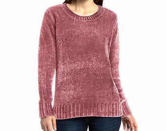 chenille tunic sweater