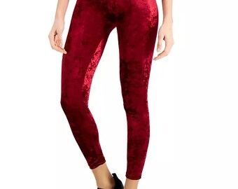 Crushed Velvet Leggings - Etsy
