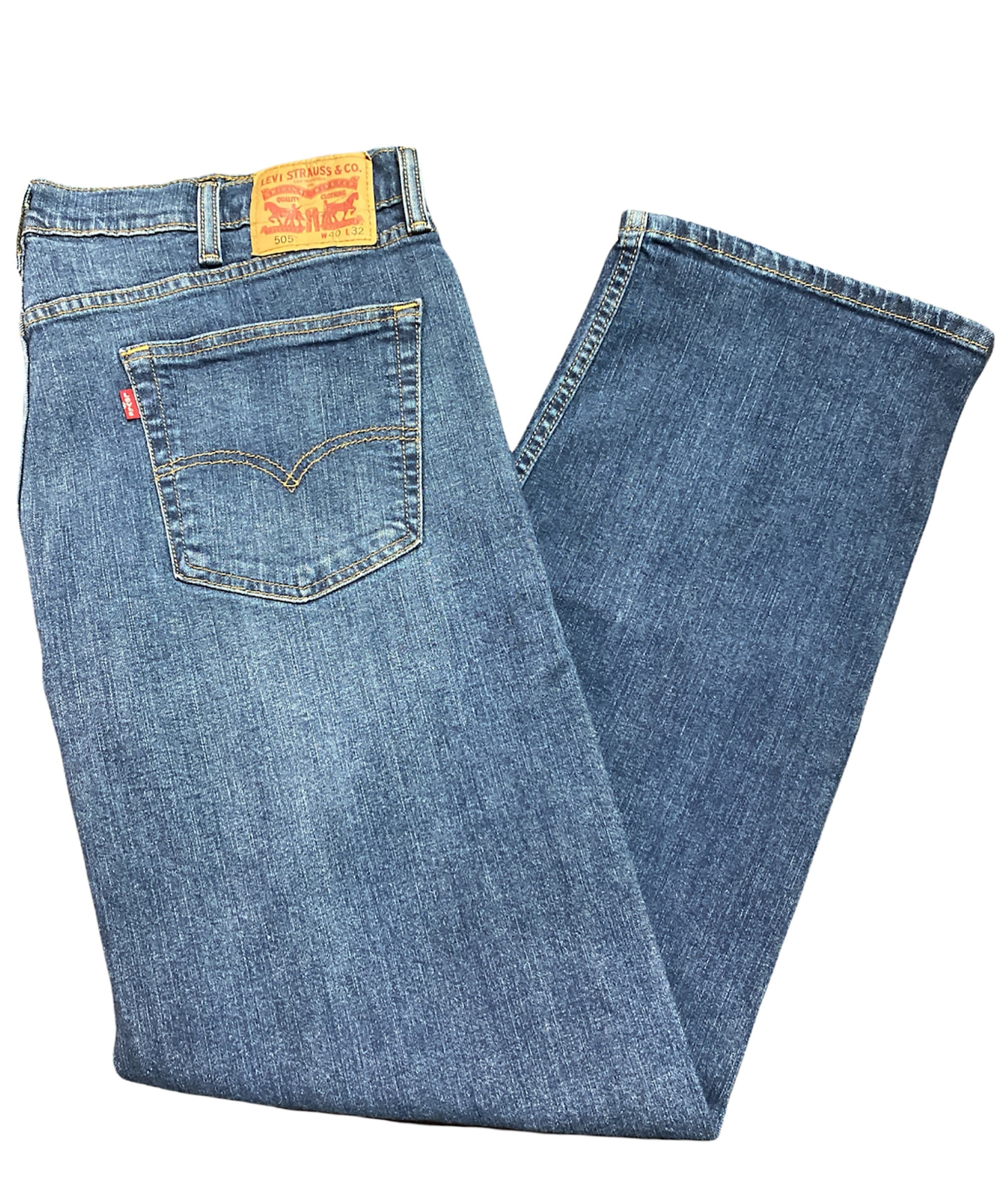 Men's 505 Straight Leg Jeans BLUE 40 X 
