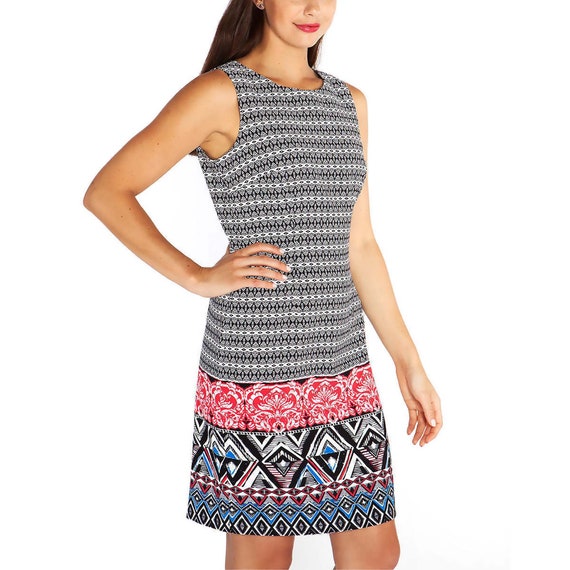 Mario Serrani Ladies Shift Dress BLACK 