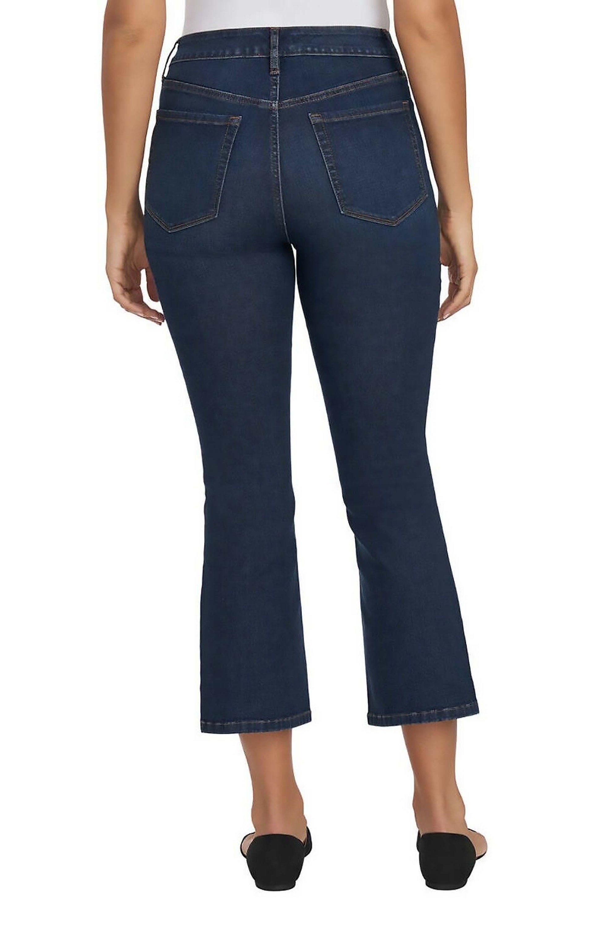 Chaps Ladies' Mid Rise Crop Kick Jeans 