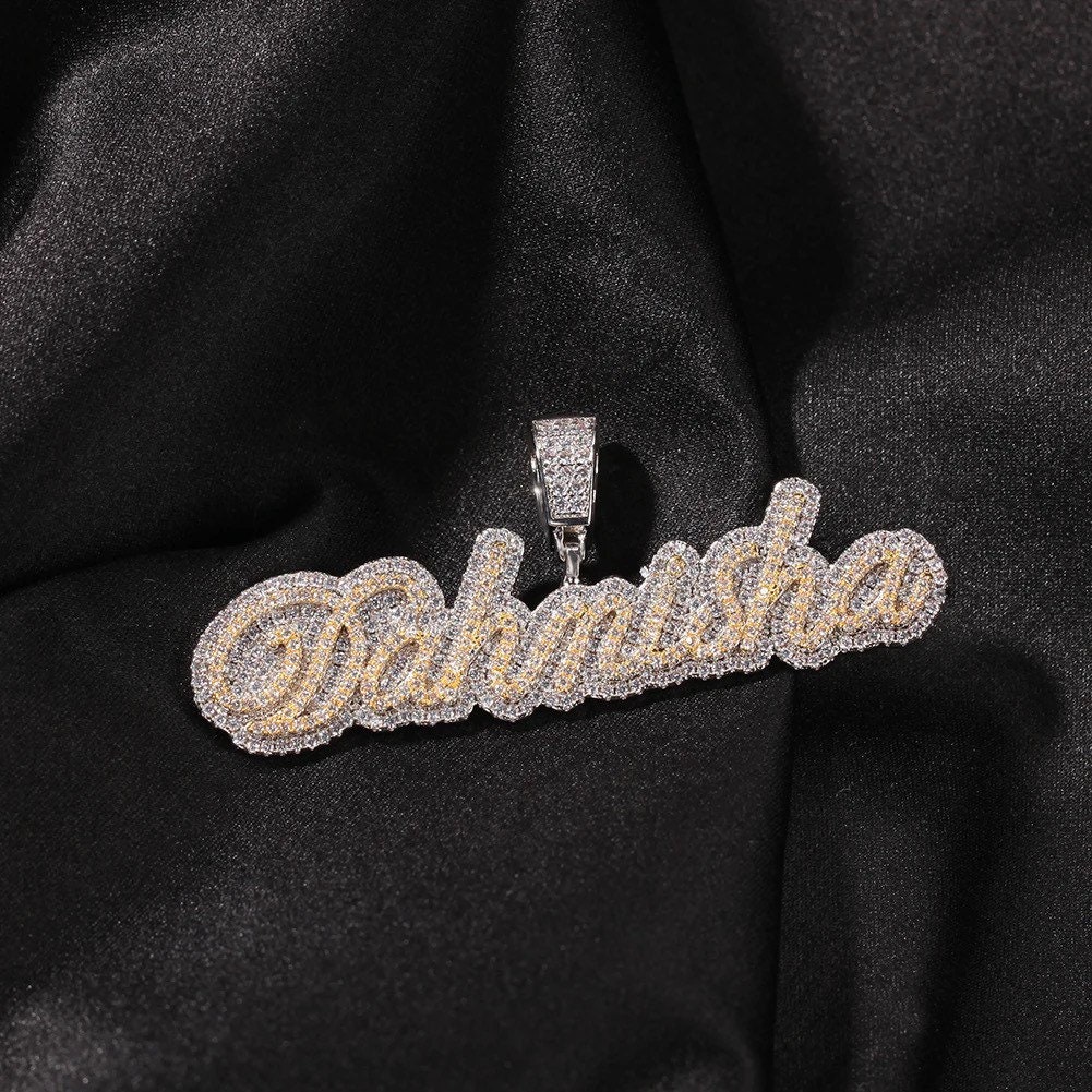 Custom Chain Stitched Name Patch, Chain Stitch Embroidery, Wool