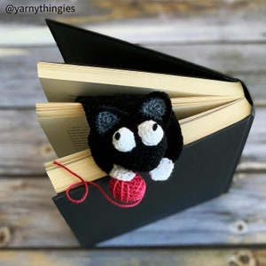 MADE TO ORDER Crochet Cat Bookmark &quot;Carly&quot; (Customizable)