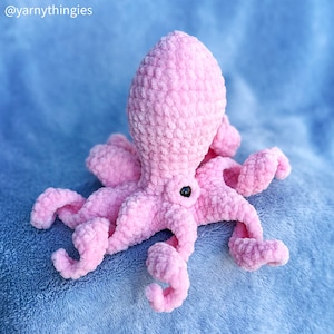 READY TO SHIP Crochet Octopus Plushie &quot;Octavia&quot;