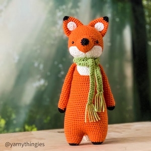 READY TO SHIP Crochet Fox Plushie &quot;Roxie&quot;