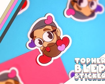 Topher Blep - Sticker