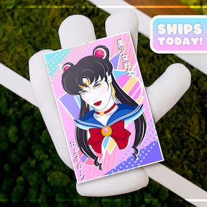 Sailor Moon &quot;Patrick Nagel&quot; - Sticker