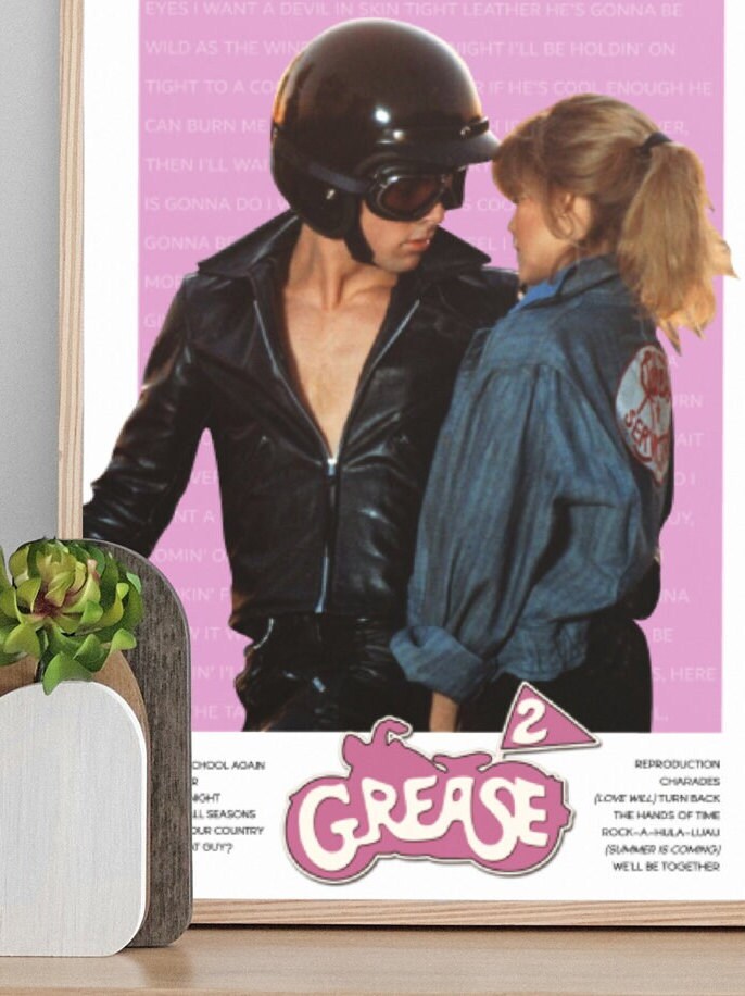 Pink Grease 2 Soundtrack Poster Digital Download, Digital Print, Movie