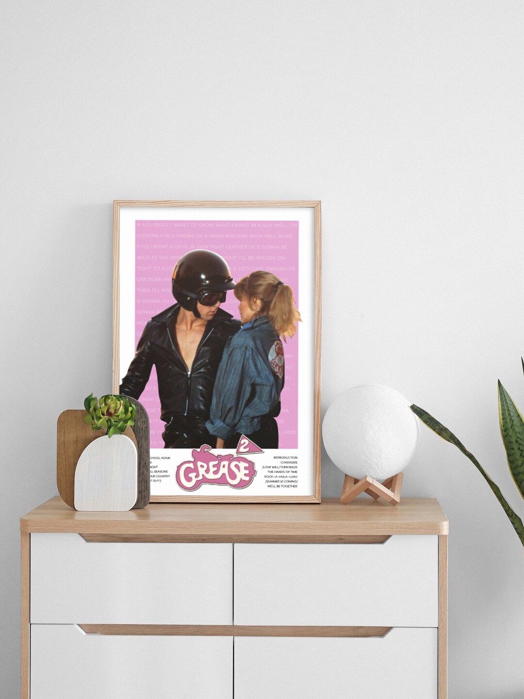 Pink Grease 2 Soundtrack Poster Digital Download, Digital Print, Movie