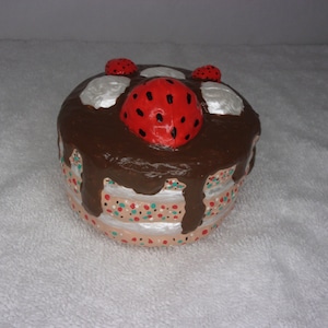 Handmade confetti cake squishy