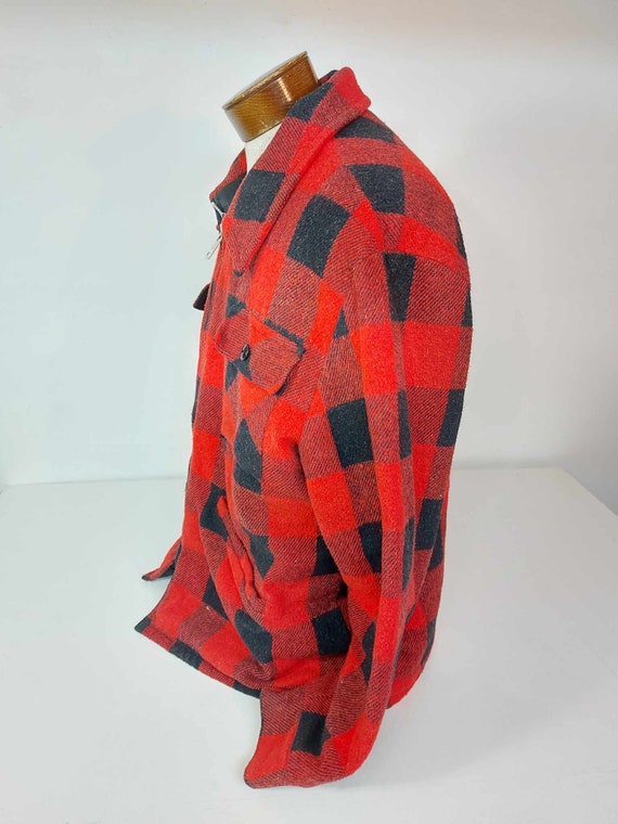 Vintage 1990s Red Lumber Jacket - image 3