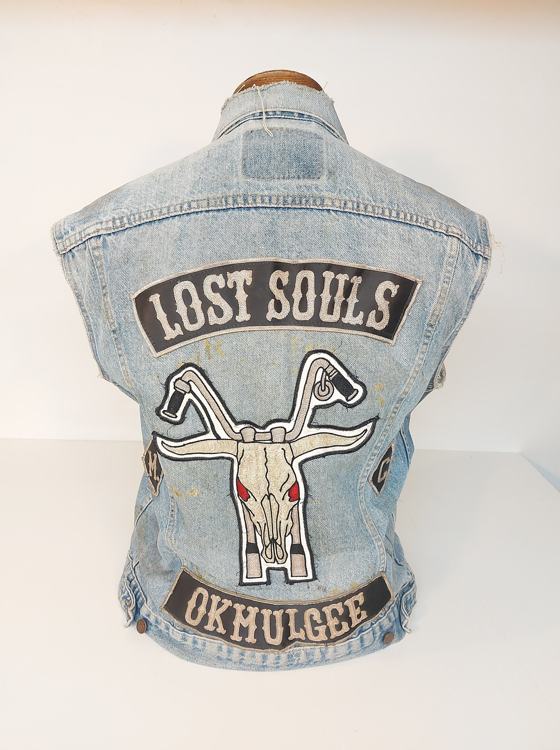 Hells angels deals vest for sale