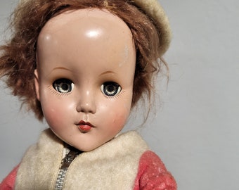 Very Rare Find 1930's Sonja Henie Doll