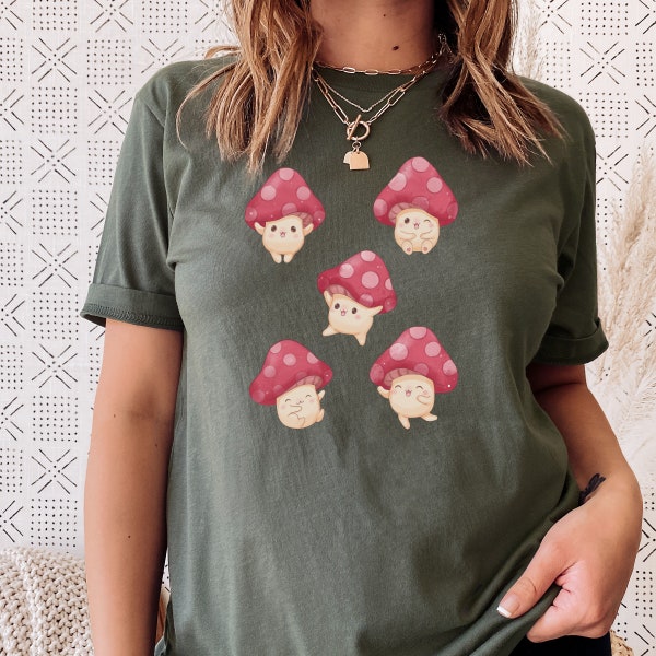 Kawaii Mushroom Etsy