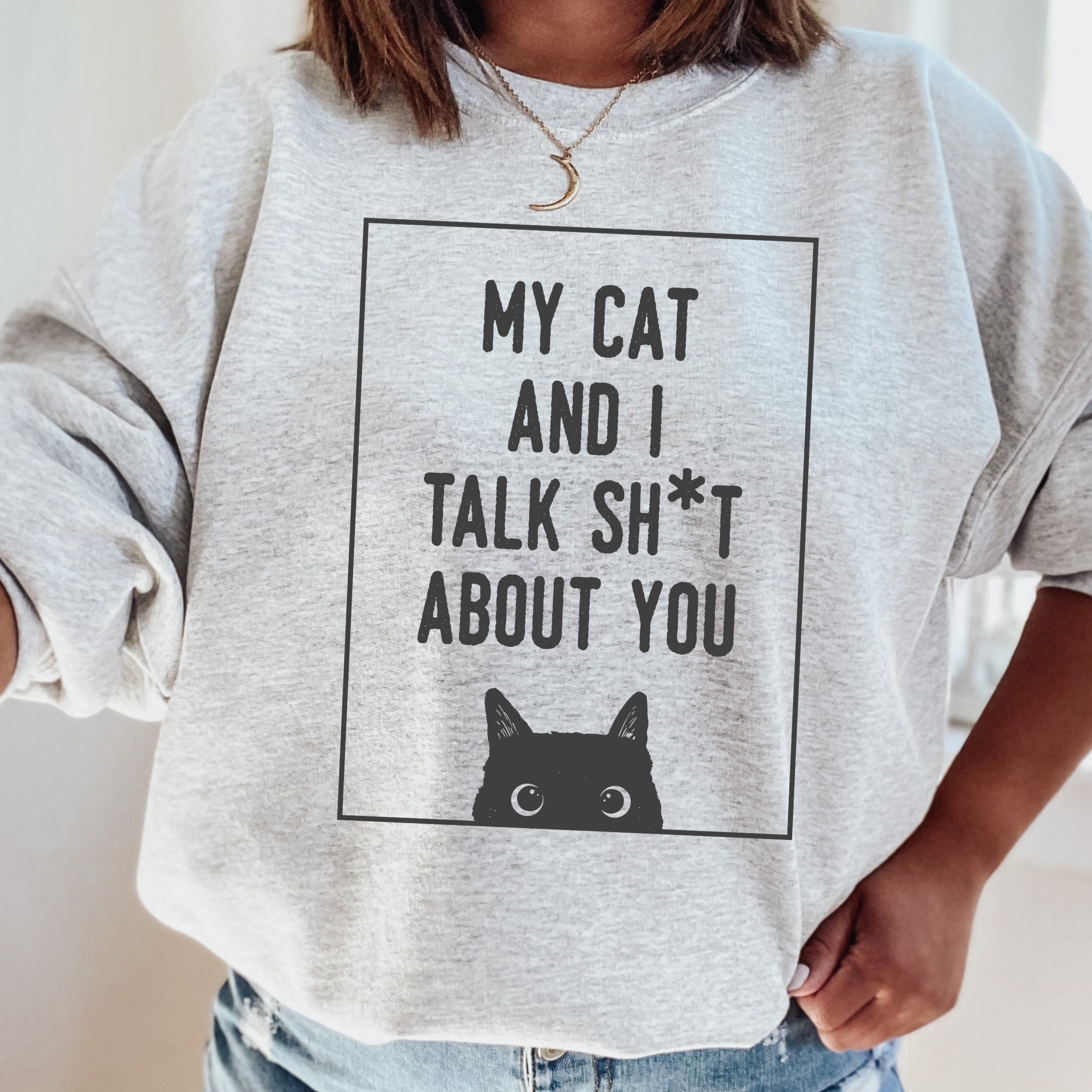 kitty cat sweatshirt