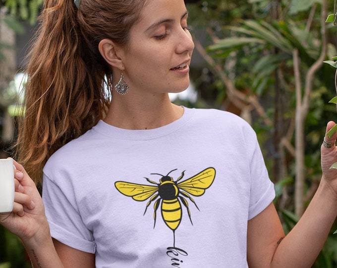 Bee Kind Short Sleeve T Shirt, Hippie "Bee Kind" T Shirt, Boho "Bee Kind" T Shirt