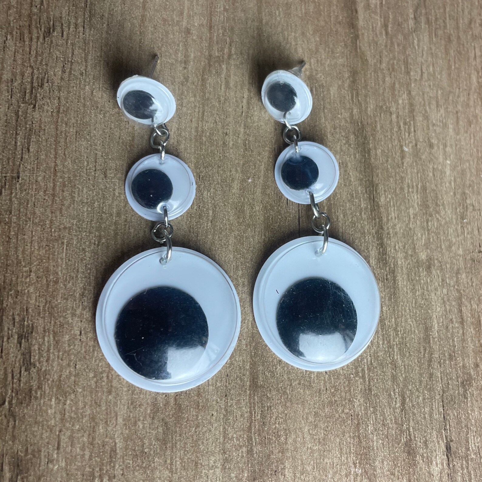 Googly Eye Earrings Quirky Earrings Novelty Earrings Unique Etsy