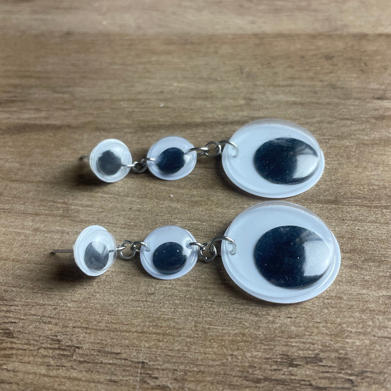 Googly Eye Earrings Quirky Earrings Novelty Earrings Unique Etsy