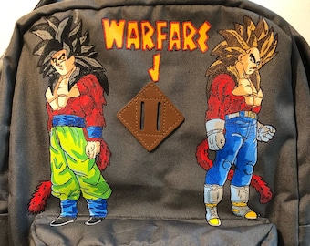 Custom Hand Painted Personalized Bookbag